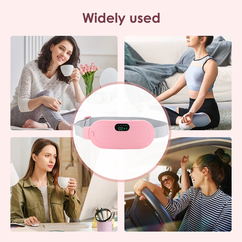 RThive® Period Pain Relief Massager & Adjustable Heating Pad - RT Hive