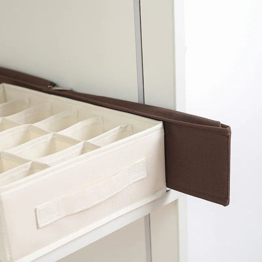 RT Hive® Socks & Underwear Drawer Organizer Box | Washable Storage for Lingerie, Bras & Leggings - RT Hive