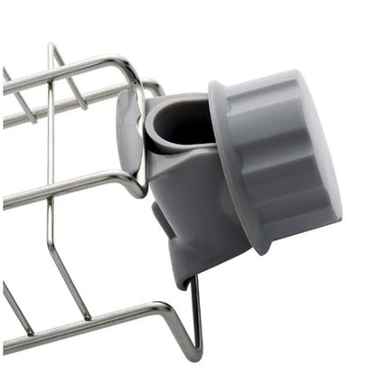 RT Hive® Stainless Steel Faucet Rack | Sink Storage Organizer for Kitchen & Bathroom