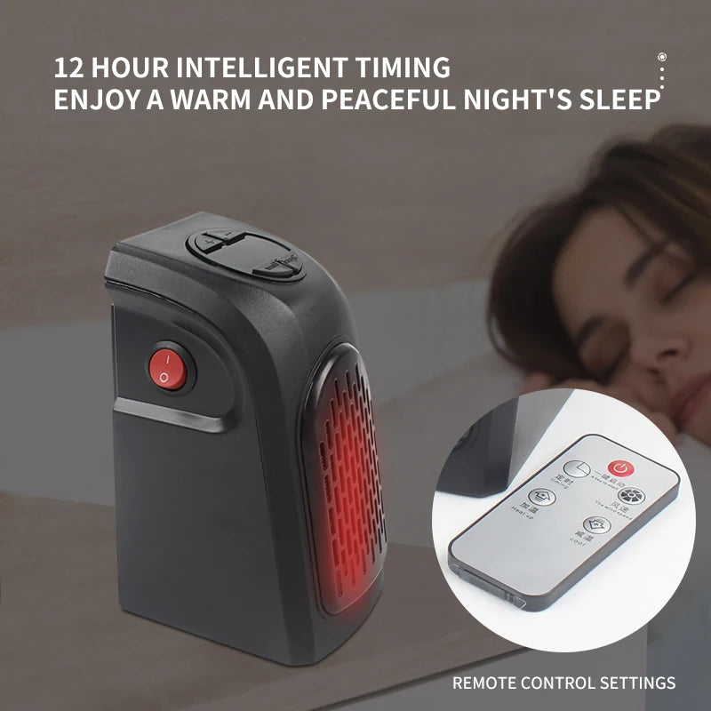 RT Hive® Portable Electric Wall Heater | Mini Plug-In Room Warmer & Heating Stove - RT Hive