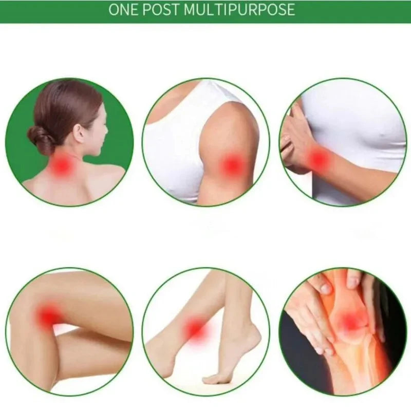 RT Hive ® Pack of 10 Herbal Pain Relief Patches  for Back, Neck & Joint Pain