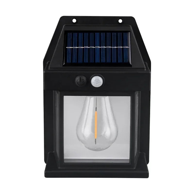 RT Hive® Tungsten Solar LED | Waterproof  Outdoor Wall Light | Motion Sensor LED Lamp