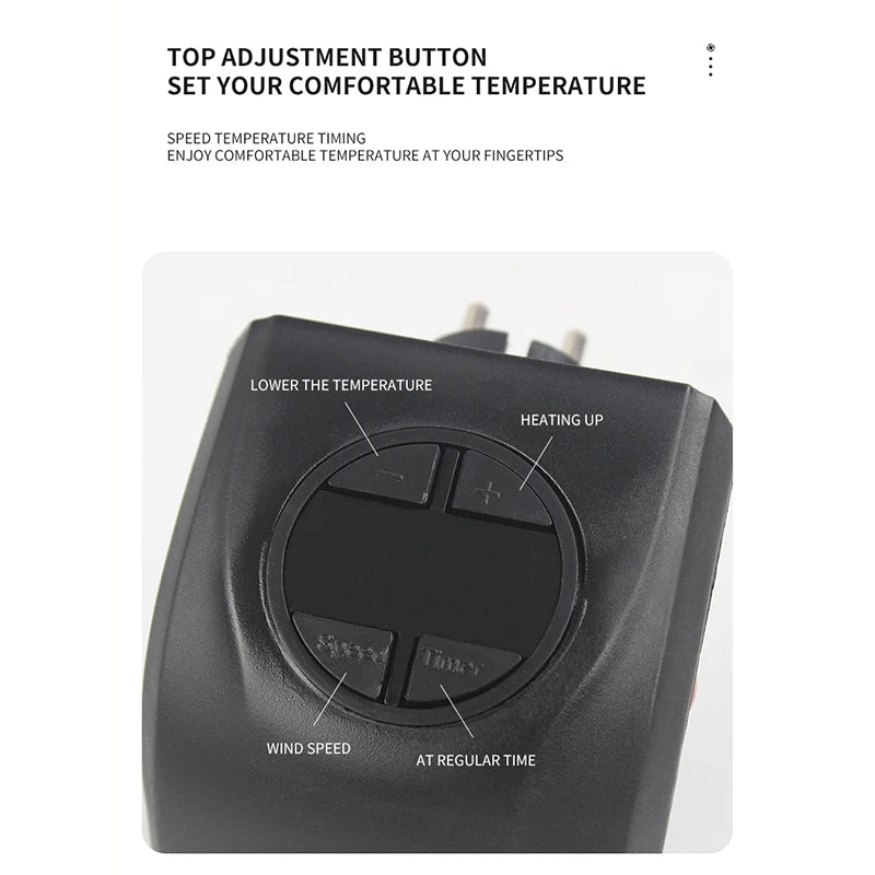 RT Hive® Portable Electric Wall Heater | Mini Plug-In Room Warmer & Heating Stove - RT Hive