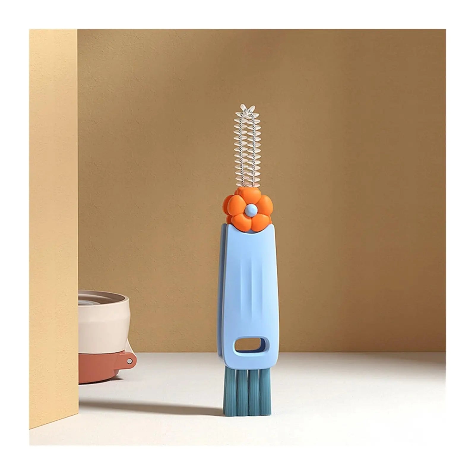 3-in-1  Bottle Lid & Rubber Ring Cleaning Brush Set |  | Tight Space Cleaning Tool - RT Hive