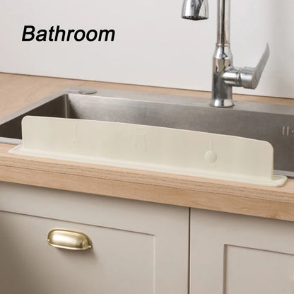 RT Hive® Silicone Sink Baffle Splash Guard | Anti-Splash Faucet Protector for Dishwashing - RT Hive