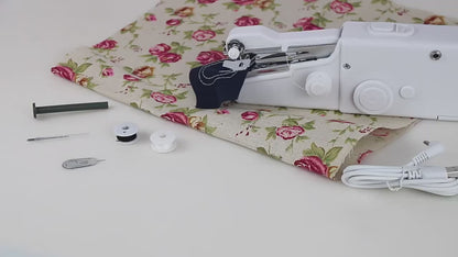 RT Hive® Portable Electric Hand Sewing Machine for DIY, Crafts & Quick Repairs